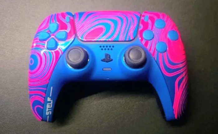 CONTROLE PS5 PERSONALIZADO COM GATILHOS