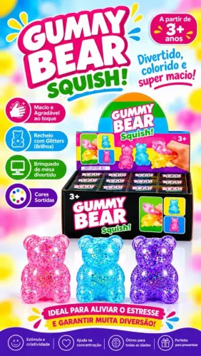 Squishy Ursinho Gumay Bear