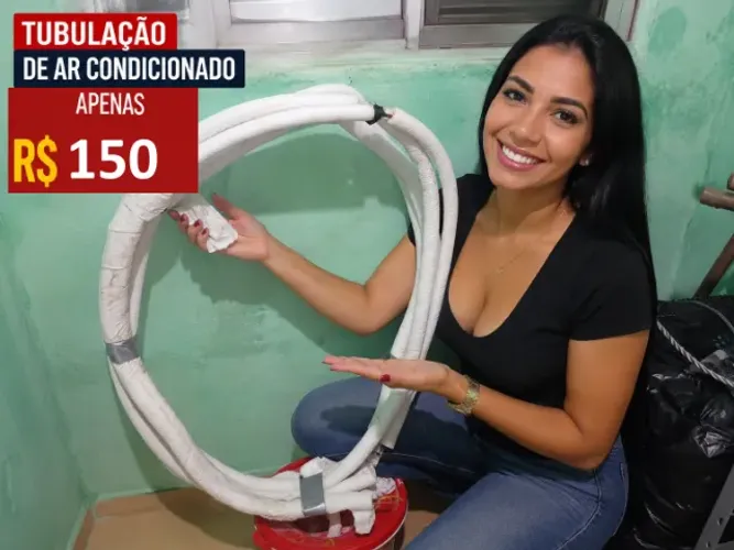Tubulação de Ar-Codicionado (não faço entrega)