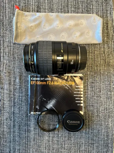 Canon Macro Lens EF 100mm F/2.8L USM
