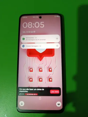 Moto G15 com 256 GB