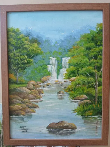 Tela decorativa