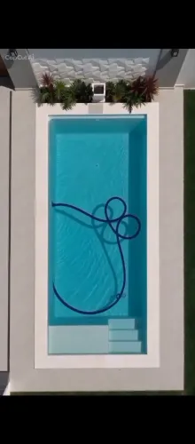 Piscina de fibra