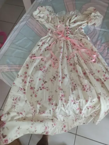 Vestido estampado Tam M