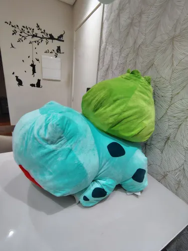 Pelúcia bulbasauro gigante pokémon