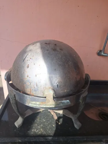 Panela Richard de Aço com inox com Avaria.