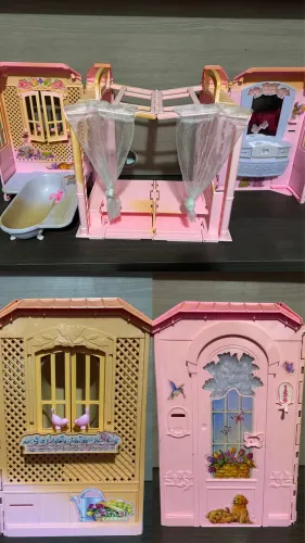 Casa Romântica da Barbie Anos 2000 Mattel Original