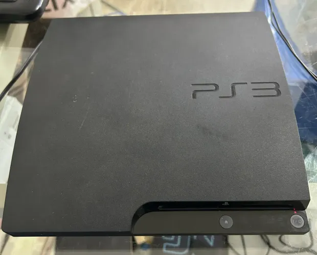 PS3 Slim 250GB Desbloq. Com Defeito - Para Reparo ou Peças