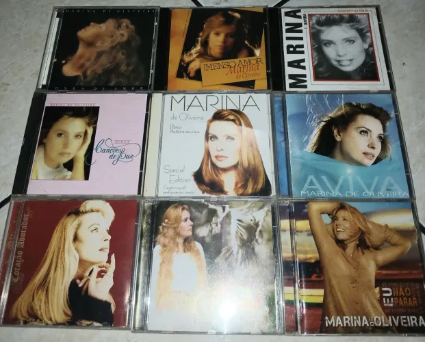 Coleção 14 cd's Marina De Oliveira