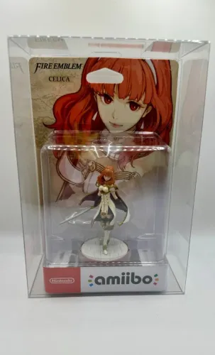 Amiibo Celica Fire Emblem com proteção PET Nintendo Switch Boneco Figure