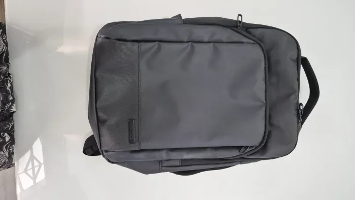 Mochila Masculina Executiva Resistente à Água Advanced Preta - Bagaggio