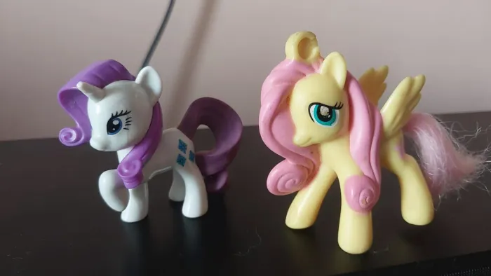 Kit My Little Pony- Fluttershy e Rarity -Mc Donald's