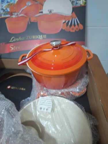 Jogo de panelas Genebra 16 peças
