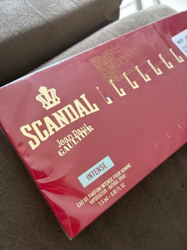 Pack 18 ml Scandal intense masculino flaconetes originais 