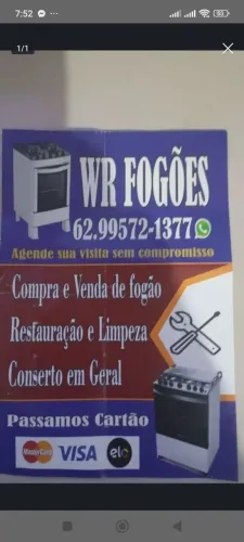 Conserto fogão,chapa