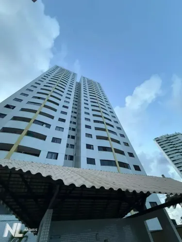Apartamento Mobiliado com 2 Quartos em Ponta Negra Andar Alto, Lazer Completo