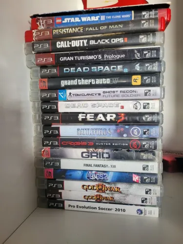 Lote Pack de 18 Jogos Originais PS3 Playstation 3