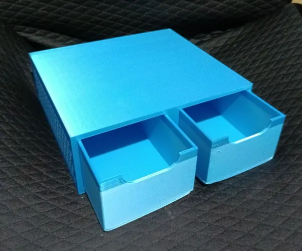 Base para monitor com gaveta/porta treco em PLA impressão 3D