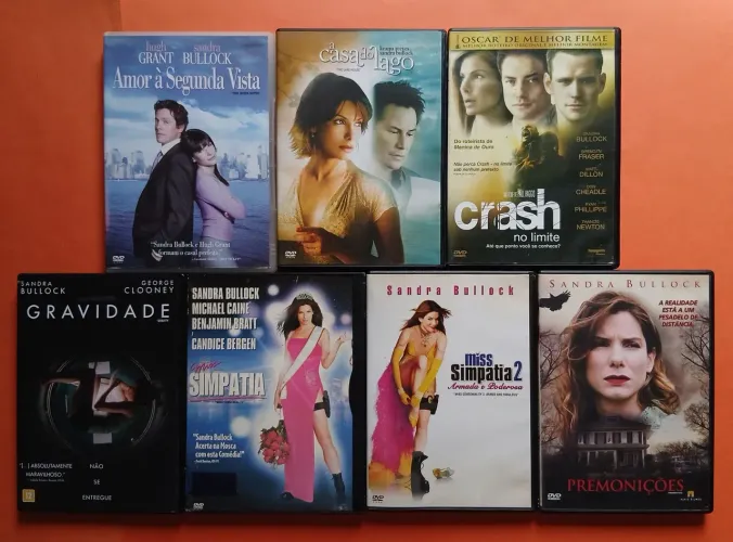 Dvd Sandra Bullock - 7 Filmes