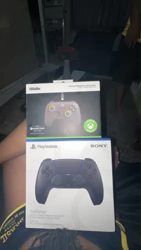 controle ps5 e controle sbitido xbox 