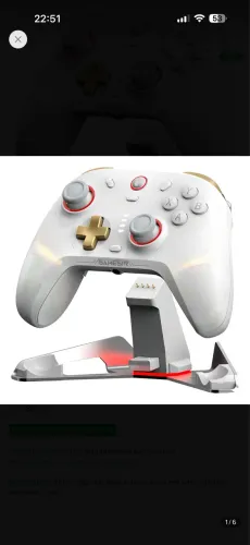 Controle Gamer Gamesir Cyclone 2 Sem Fio Para Pc Switch Android e iOS