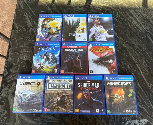 Lote jogos ps4 preço revenda