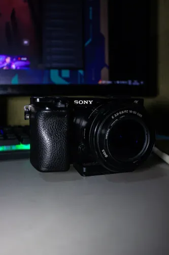 Sony a6000+lente do kit