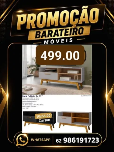 Rack paládio TV 55