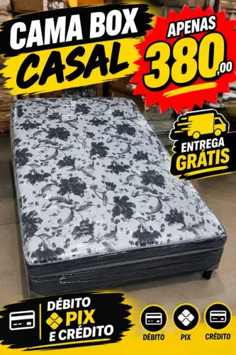 Oferta imbatível cama box