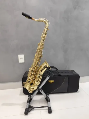 Sax Tenor Tokai TST-200L Sib - Laqueado - NOVO (mostruário) - Aceito trocas/Parcelo 21x