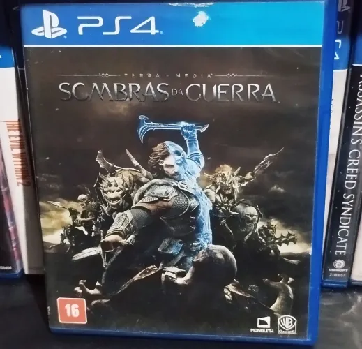 SENHOR DOS ANÉIS SOMBRAS DA GUERRA PLAYSTATION 4