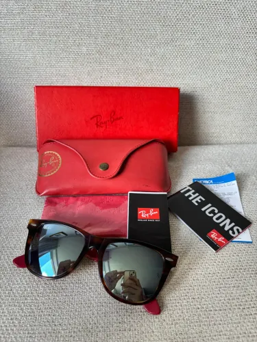 Óculos Ray-Ban New Wayfarer lentes espelhadas