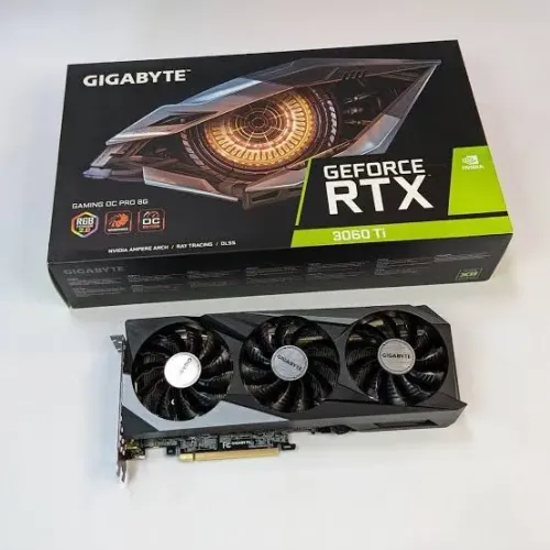 Placa de video RTX 3060 TI Gigabyte OC 8GB