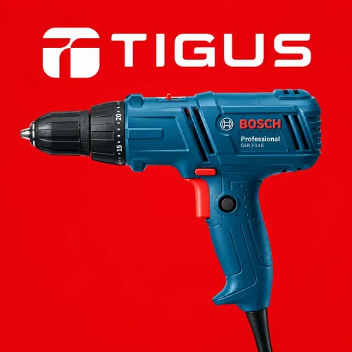 Parafusadeira furadeira Bosch 400w com fio profissional promoção entrego novo lacrado 