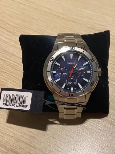 Relógio Orient MBSSM077 D1 SX - Nunca Usado- Cronógrafo - Completo