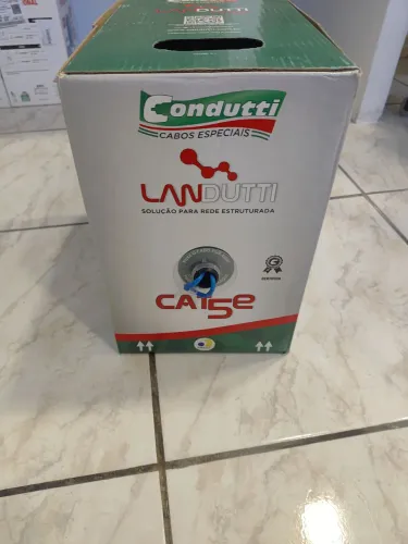 Cabos especiais CONDUTTI LANDUTTI CAT5E ANATEL 