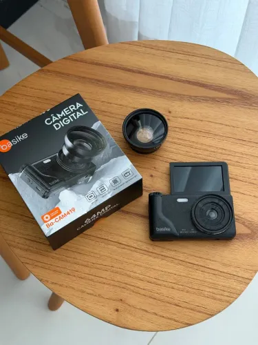 Câmera Fotografica Digital com lente dupla - Basike - Ba-CAM419