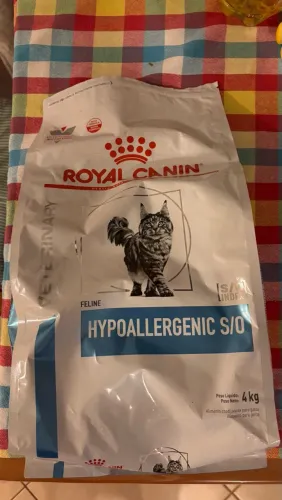 Ração hipoalergênica - Royal Canin - 4kg gatos. 