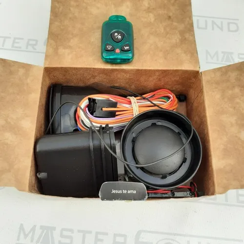 Anti-furto Kaori. Para moto e carro. Com sirene e controle. Garantia de um ano. Novo. 