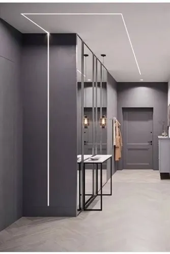 Perfil Línear para LED 2m ou 3m 