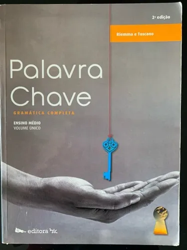 Livro Palavra Chave - Gramática completa - Riemma e Toscano