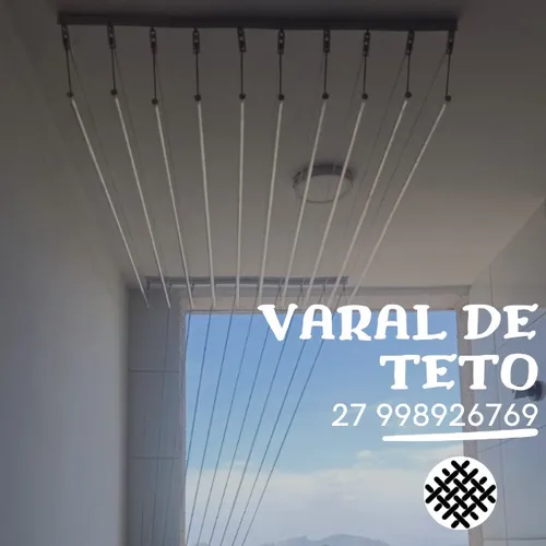 Varal de teto
