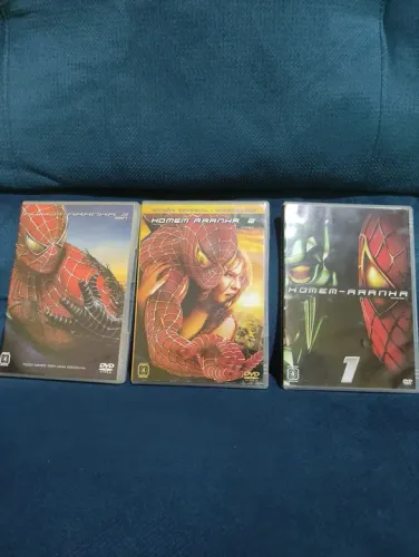 Trilogia Homem-Aranha em DVD