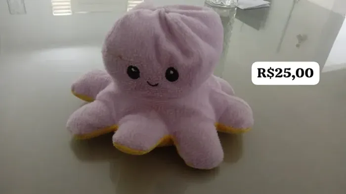 Polvo emoções urso de pelúcia 