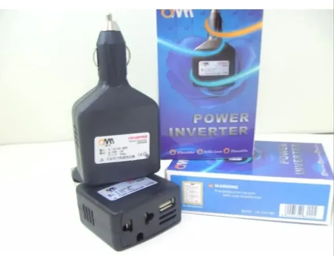 Inversor Dc 12 / 24v Para Ac 220v Usb Carro Móvel   Arduino Automação Robotica COD-CP398 
