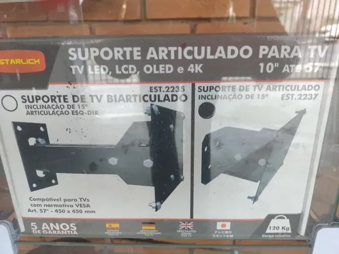 Suporte para tv articulado de 10 a 57 polegadas