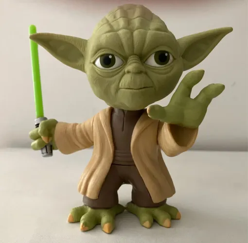 Boneco Yoda Star Wars Bobblehead FUNKO 2009