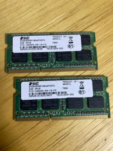 Ddr3 Udimm 4GB SMART - Funcionando