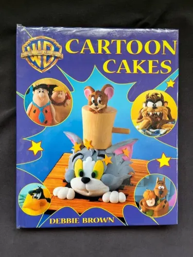 Livro importado Cartoon Cakes (de decoração de bolos artísticos)