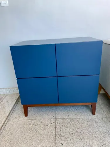 Buffet Klein Azul Imbuia